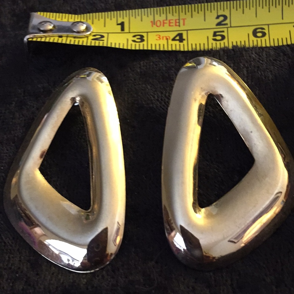 Gold earrings